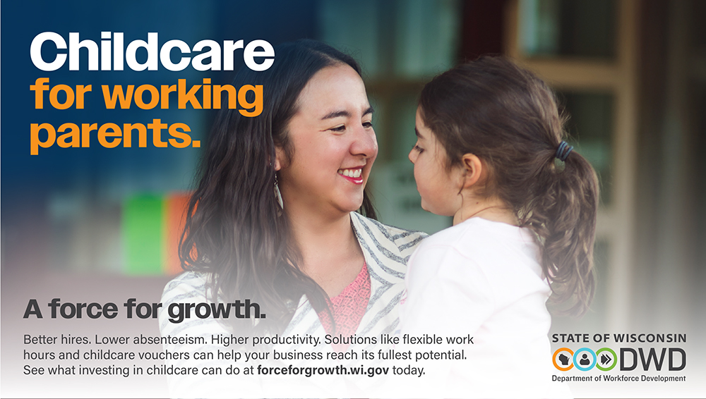 Childcare for working parents.