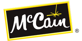 McCain Foods logo and link to their website