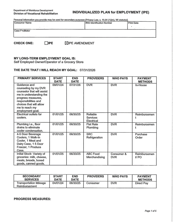 BPRC Approved Business Plan IPE Example