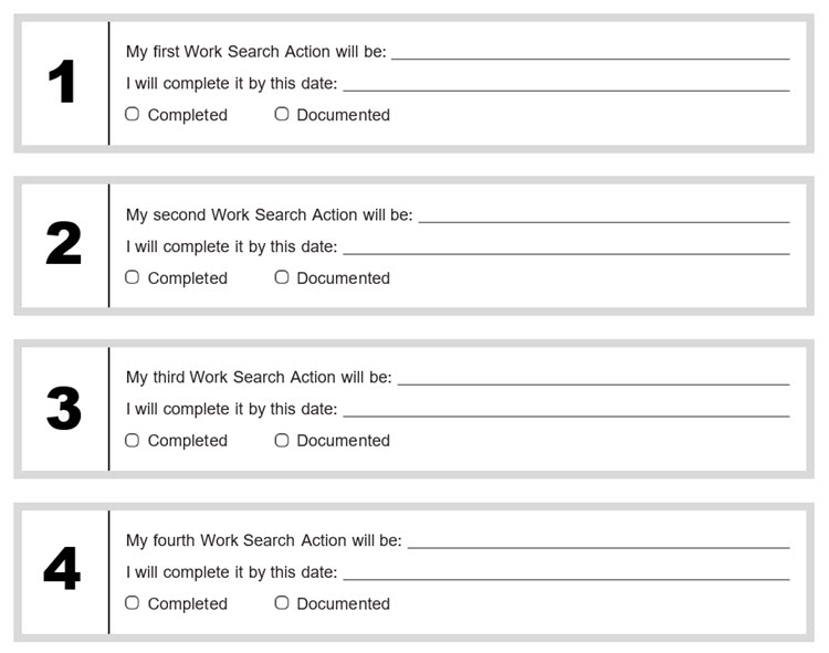 Work Search Plan Wisconsin Unemployment Insurance Work Search Plan Wisconsin Unemployment Insurance